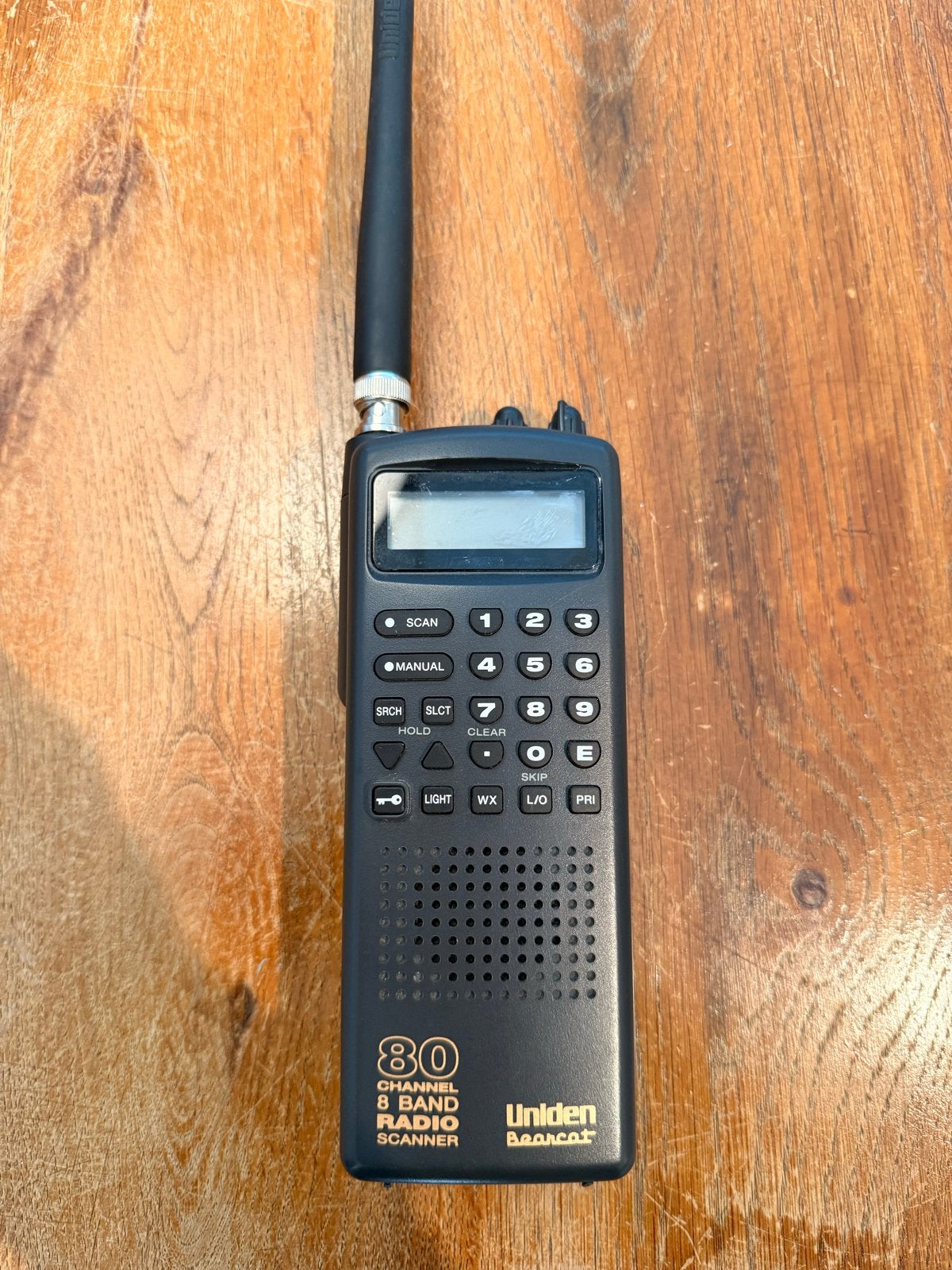 Uniden Bearcat UBC60XLT-2 80-kanaals 8-bands Radioscanner, Ophalen of Verzenden, Gebruikt, 30 tot 200 kanalen, Draagbaar
