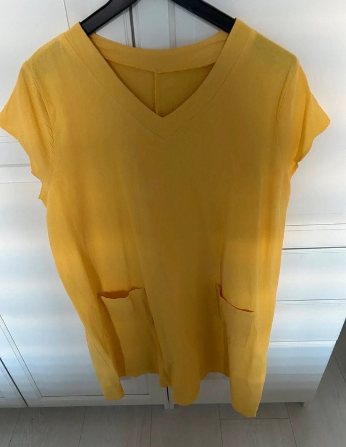 Geel jurkje maat 46 zgan, Kleding | Dames, Ophalen of Verzenden, Zo goed als nieuw, Maat 46/48 (XL) of groter, Geel