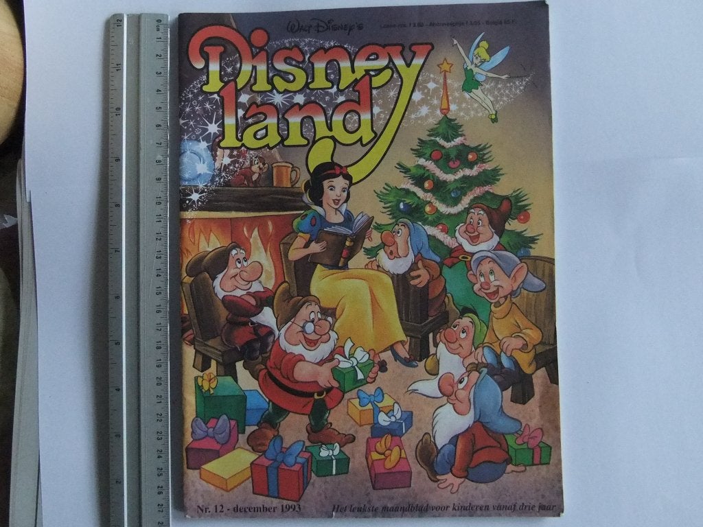 Walt Disney's Disneyland Tijdschrift - met poster, Verzenden, Sneeuwwitje of Doornroosje, Zo goed als nieuw, Papier, Kaart of Schrift