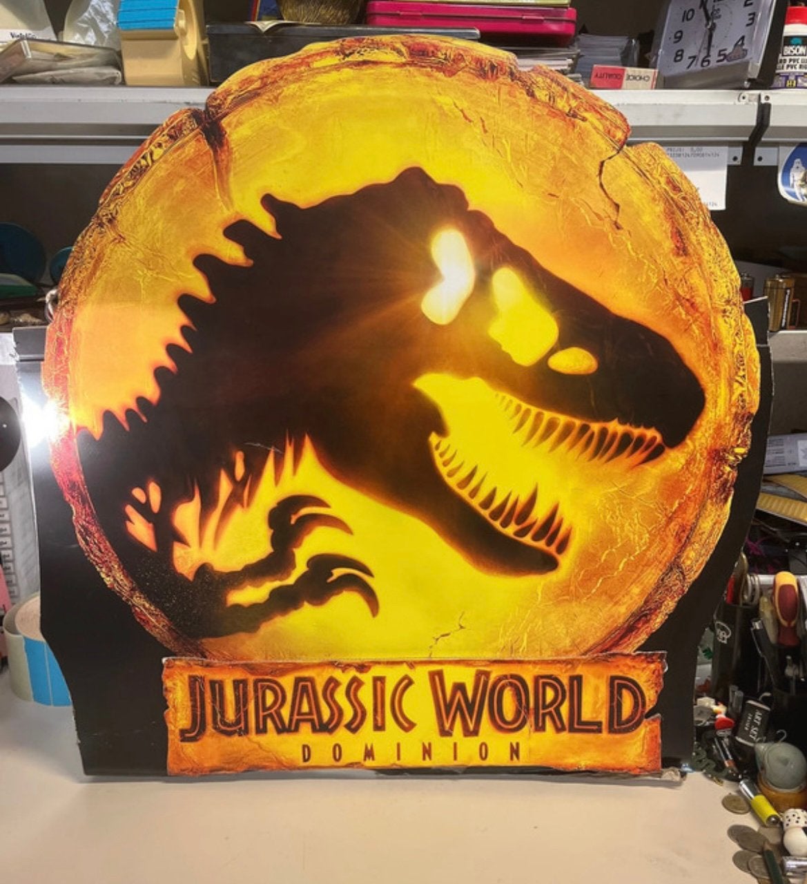 Jurassic park wandborden film en promo, Ophalen of Verzenden, Gebruikt