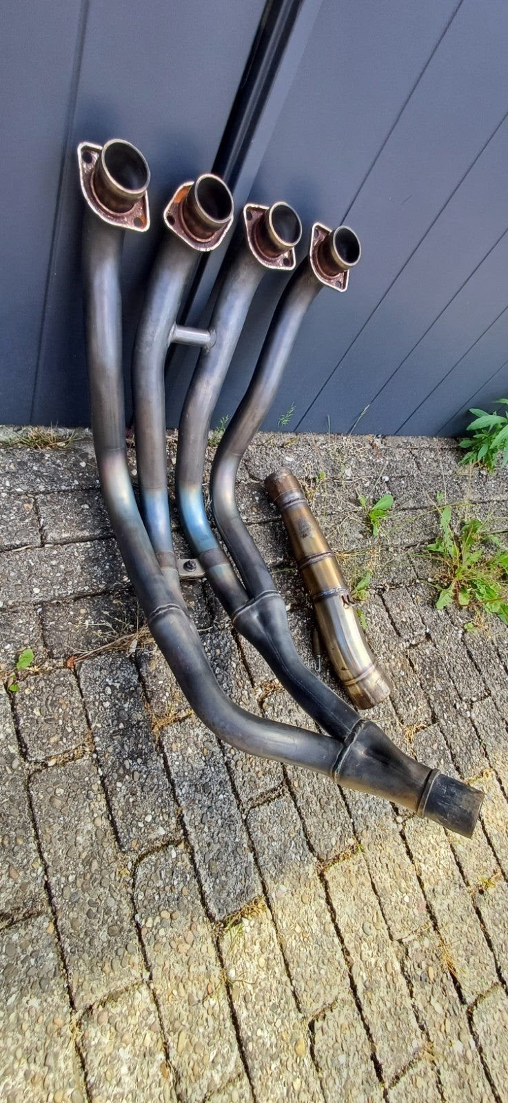 Titanium uitlaat gsxr 600, Motoren, Ophalen of Verzenden