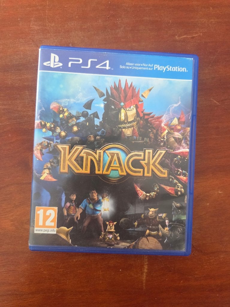 Knack (PS4) + Meer spellen te koop!, 1 speler, Ophalen, Zo goed als nieuw, Vanaf 18 jaar