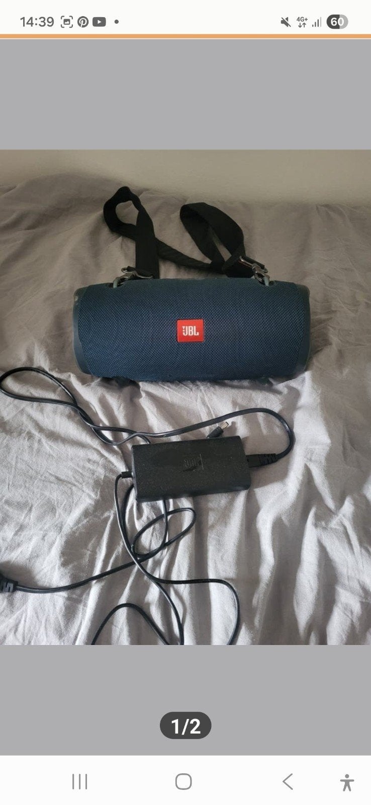 JBL Xtreme 2 Draagbare Speaker - Nieuwe Accu!, Gebruikt, Ophalen of Verzenden, Draagbare speaker, Inclusief oplader
