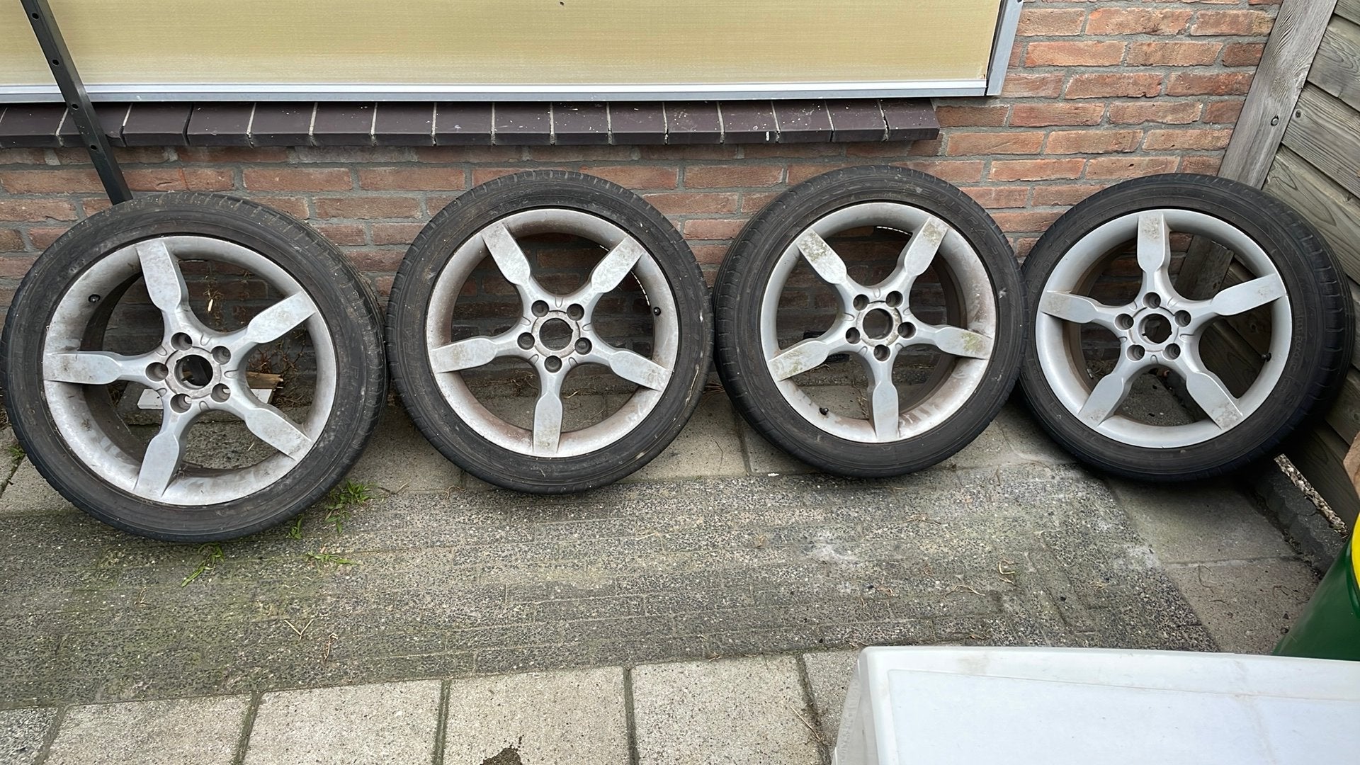 Lichtmetalen velgen, 17 inch, steek 5x112, Audi, Auto-onderdelen, Ophalen, Gebruikt, 17 inch, Personenwagen