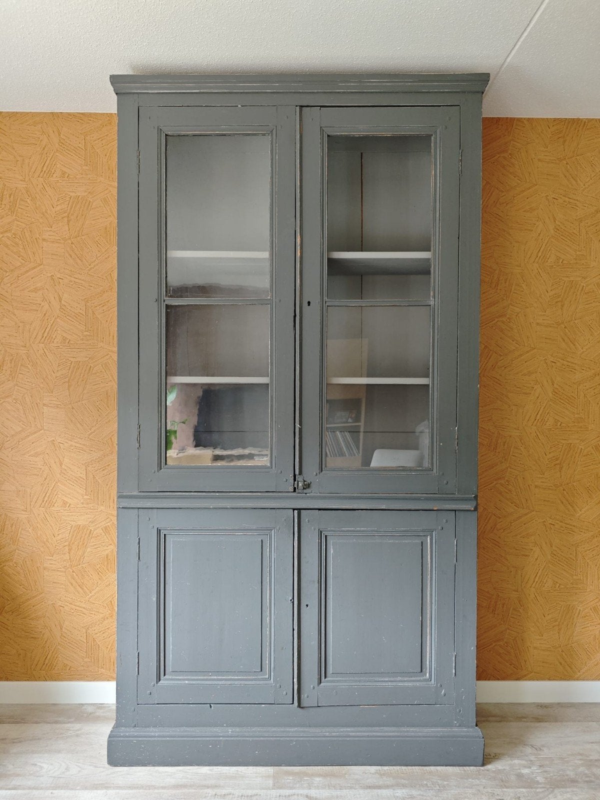 Buffetkast - Landelijke Stijl, Ophalen, 100 tot 150 cm, 200 cm of meer, Overige houtsoorten