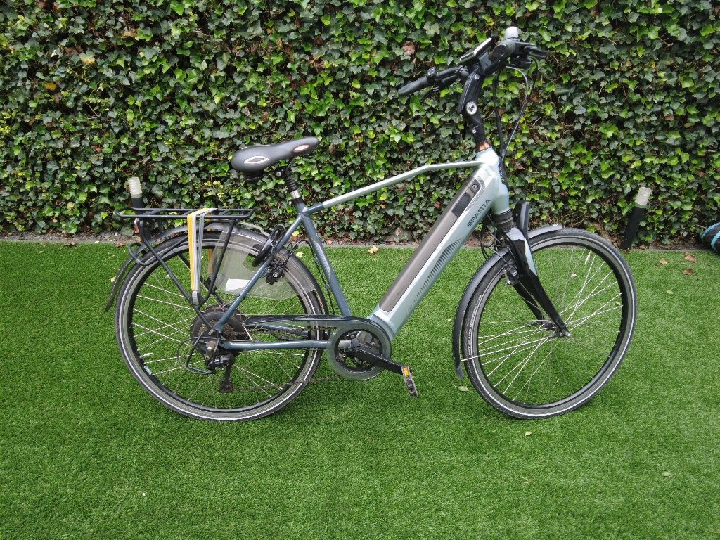 Sparta R10Ti Elektrische herenfiets 53 cm Blauw, Ophalen, Sparta, Gebruikt, Velgrem