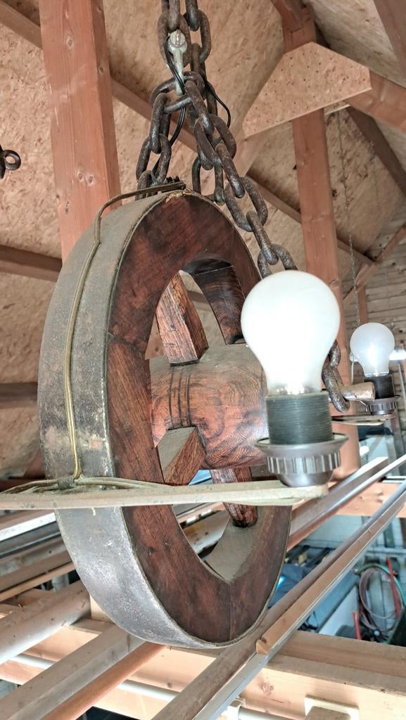 Wagenwiel lamp, Ophalen of Verzenden, Minder dan 50 cm