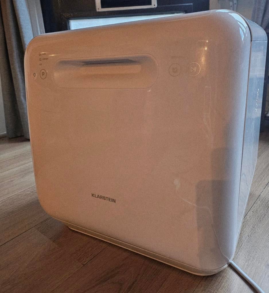 Klarstein Mini Vaatwasser - Compact en Efficiënt, Minder dan 10 liter, Nieuw, Ophalen of Verzenden, Vrijstaand