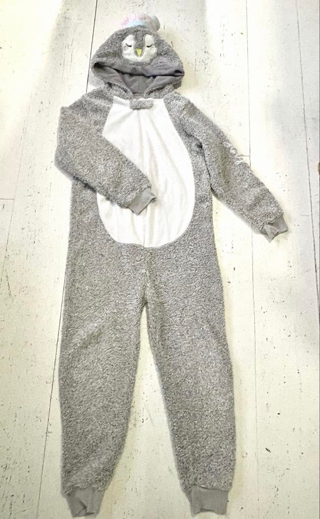 YD Pinguïn Onesie Teddy Fleece Maat 158, Ophalen of Verzenden, Gebruikt, Meisje, Nacht- of Onderkleding