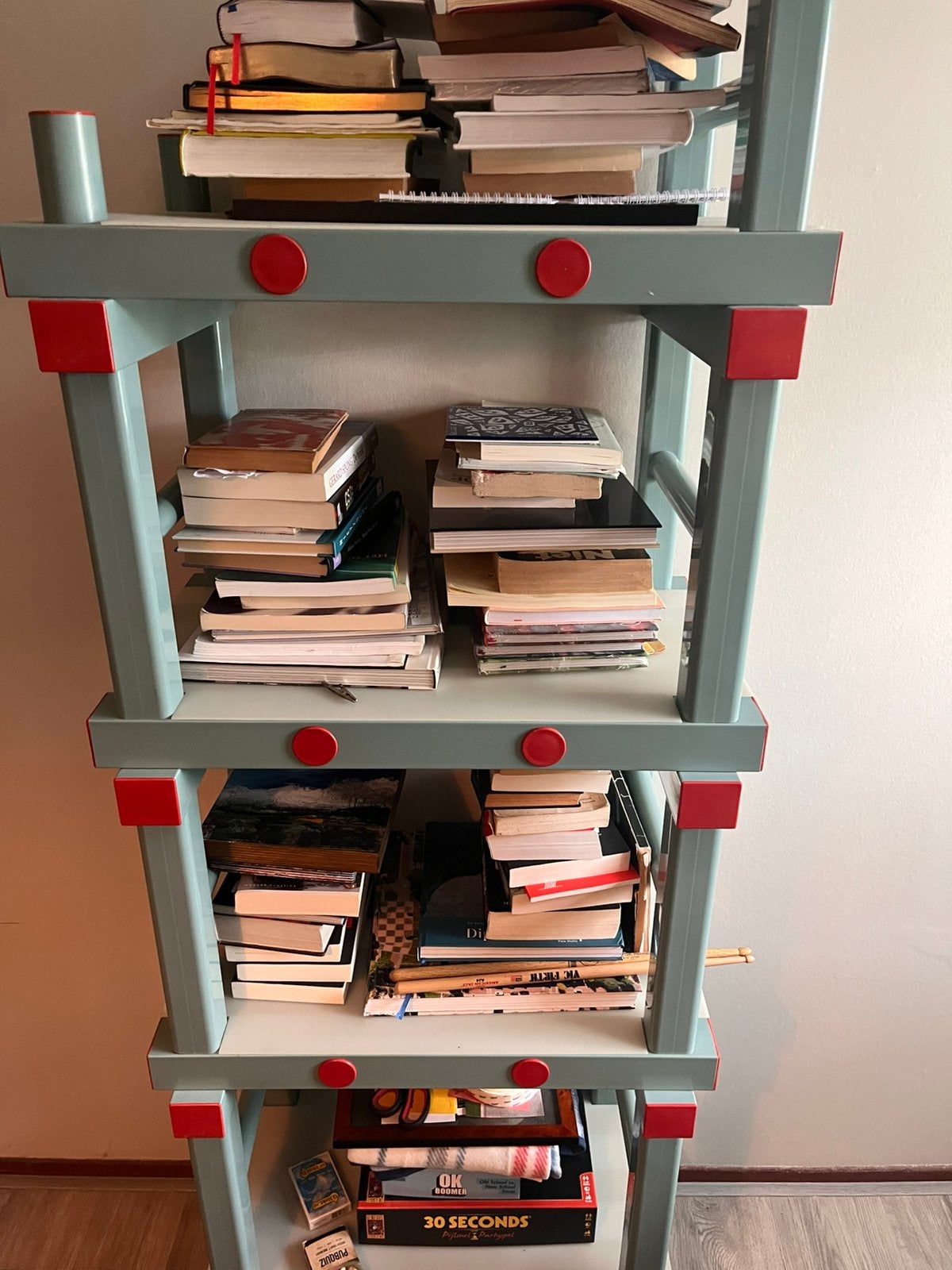 Originele REA Euro kunststof stelling / magazijnkast, Ophalen, Zo goed als nieuw