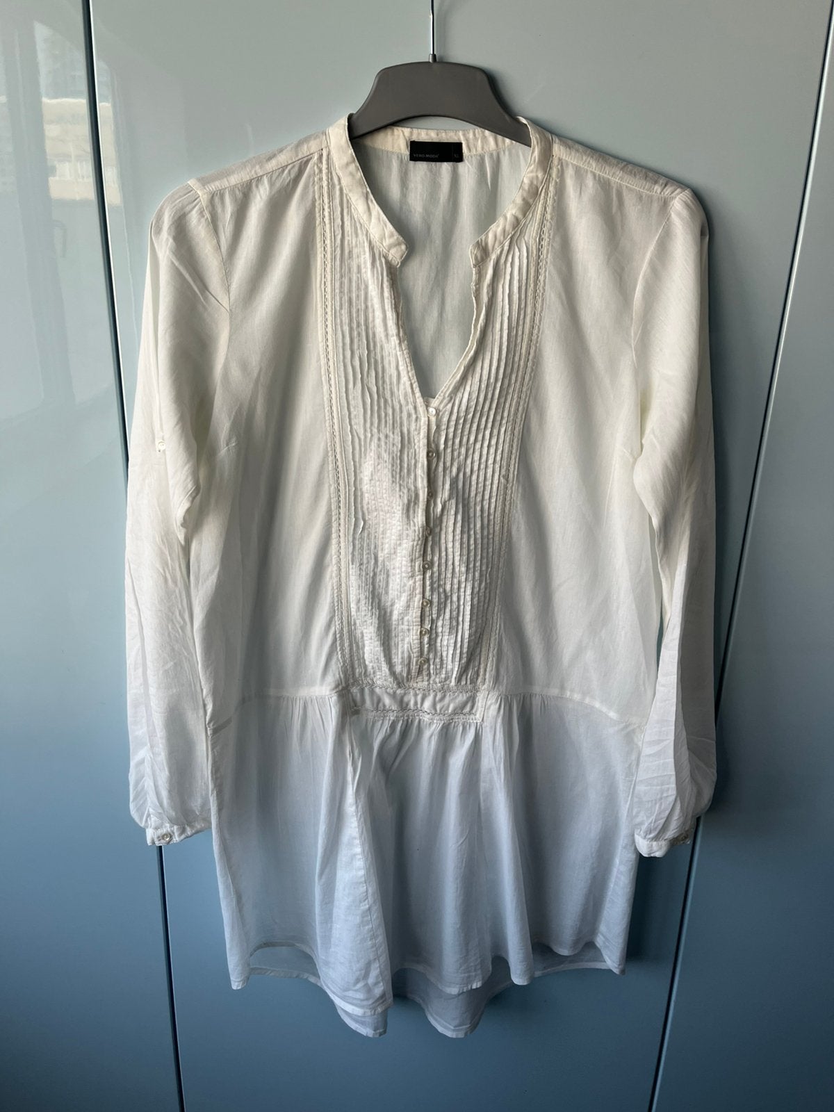 Vera moda blouse tuniek wit maat xl, Kleding | Dames, Blouses en Tunieken, Ophalen of Verzenden, Zo goed als nieuw, Maat 46/48 (XL) of groter