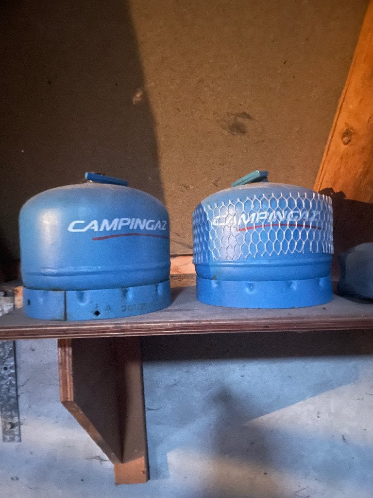 Camping Gaz tankjes, Ophalen, Zo goed als nieuw