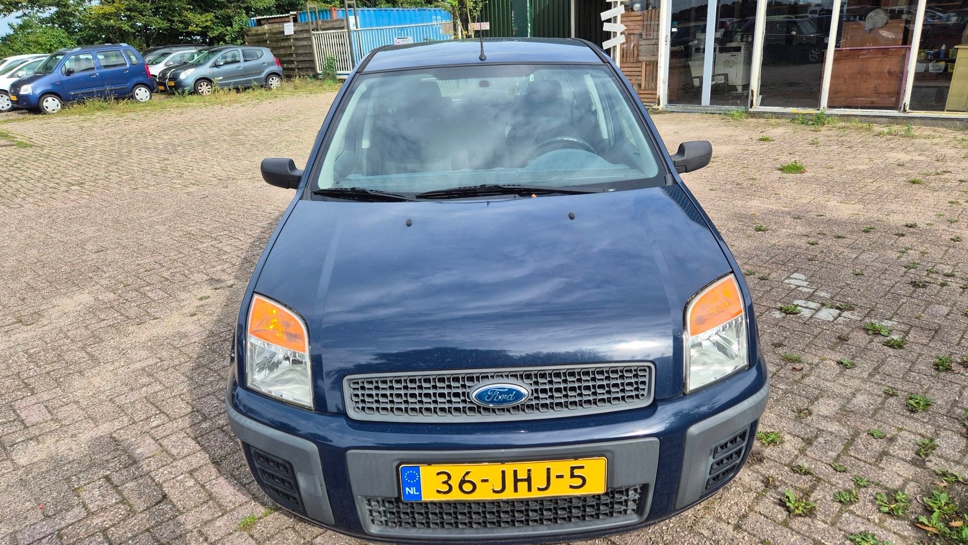 Ford Fusion 1.4-16V Cool & Sound SUPERNETJES, Auto's, Voorwielaandrijving, 15 km/l, Gebruikt, Blauw