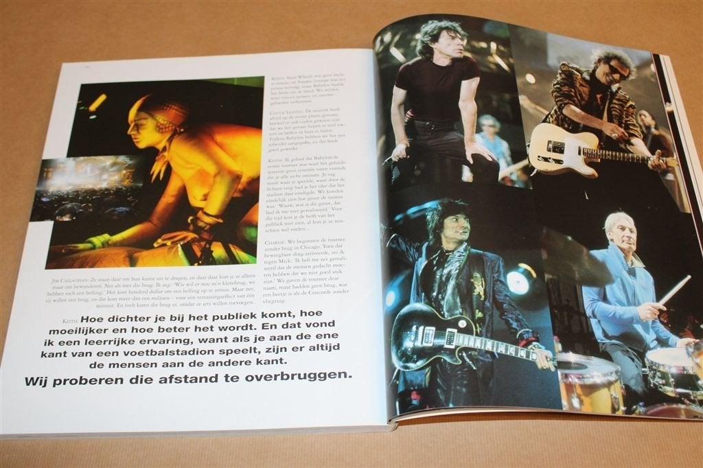 The Rolling Stones — Foto\'s & Quotes — Groot Boek, Ophalen of Verzenden, Zo goed als nieuw, Artiest
