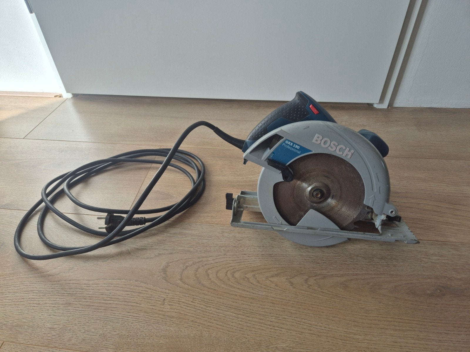 Bosch GKS 190 Professional Cirkelzaag, Gebruikt, Cirkelzaag, 70 mm of meer, Ophalen of Verzenden