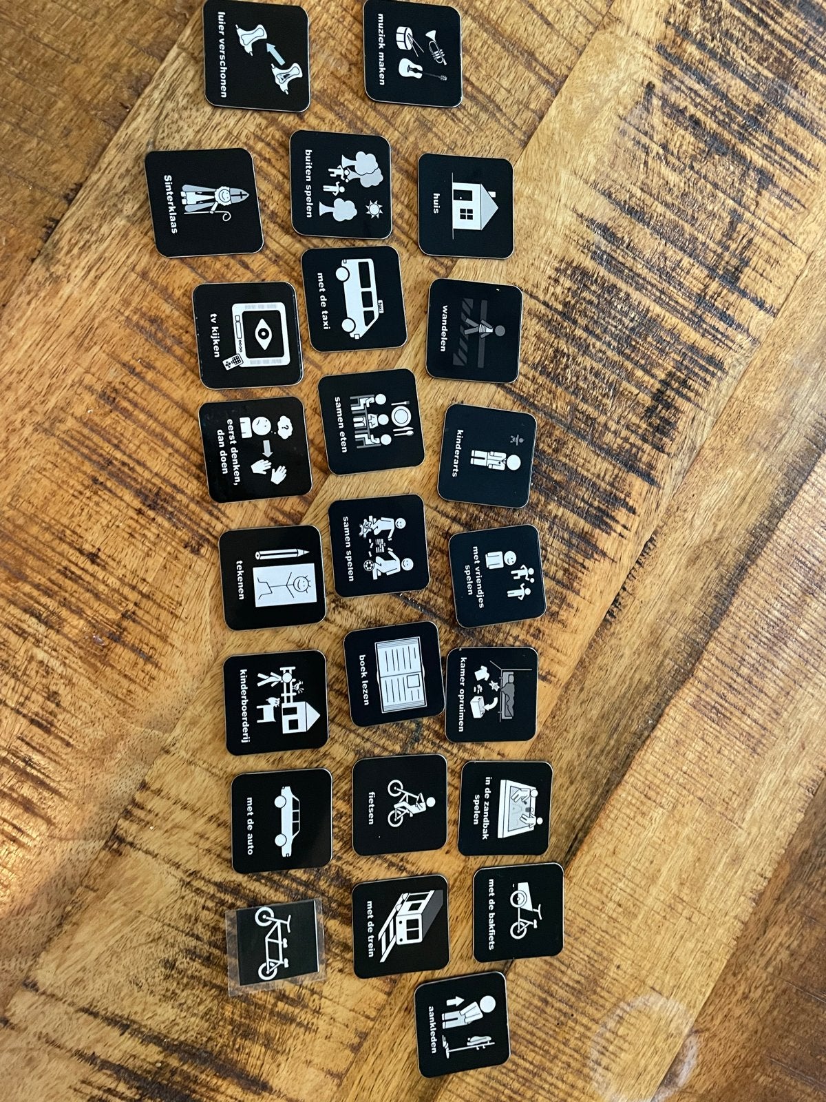 Pictos voor dagplanning of communicatie, Ophalen of Verzenden, Gebruikt, Ontdekken