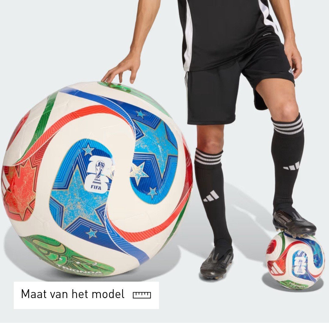 Fifa WK bal extra groot! origineel van Adidas, Maat XL, Ophalen, Zo goed als nieuw, Bal