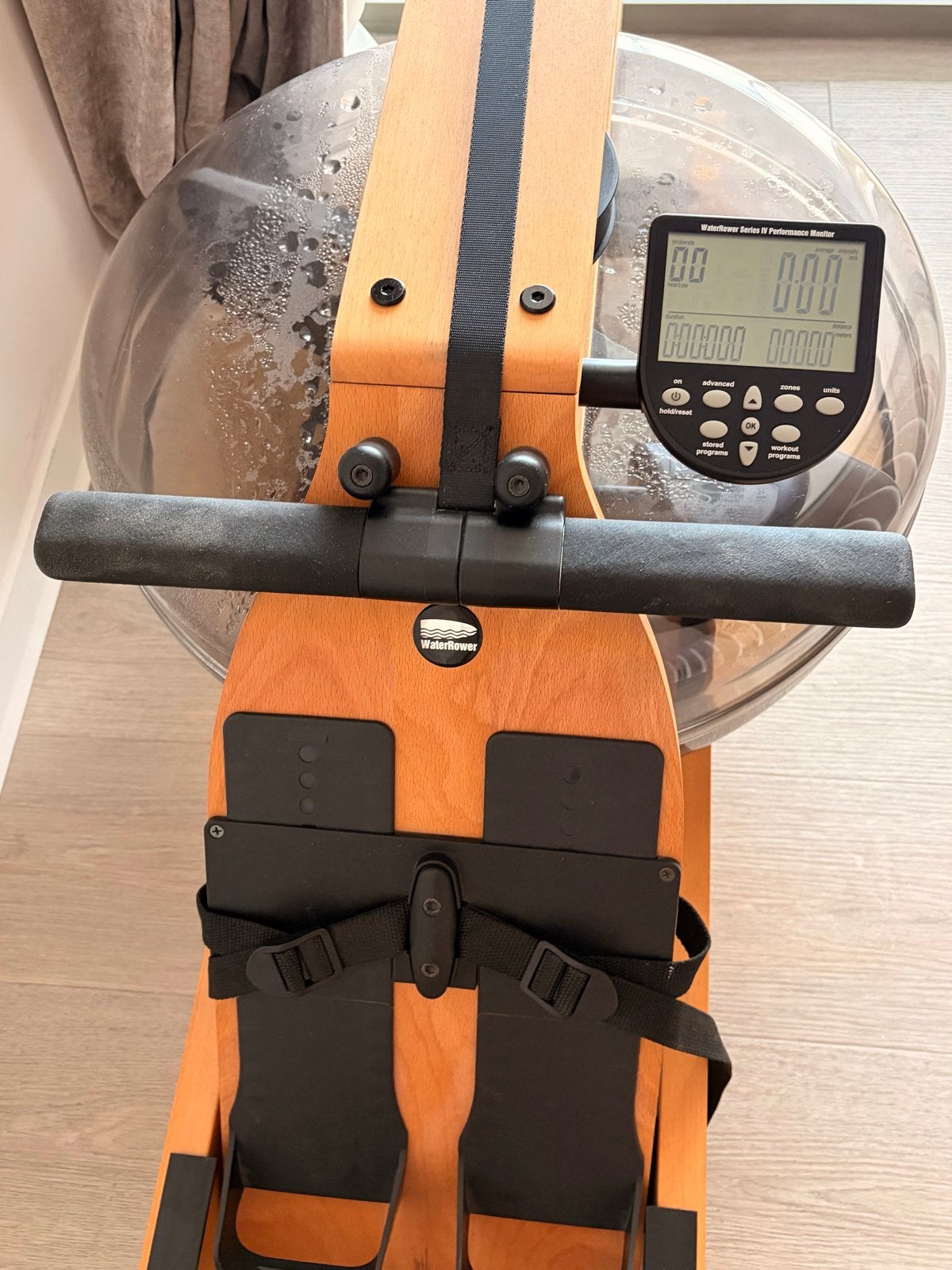 WaterRower Series IV Performance Monitor Roeitrainer Hout, Ophalen, Overige materialen, Gebruikt, Armen