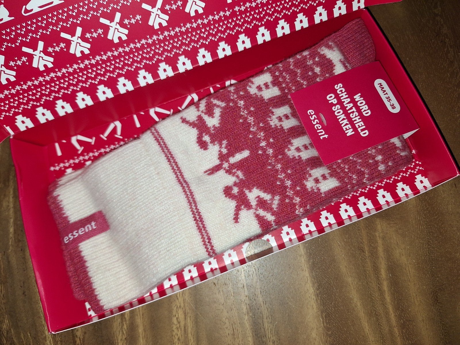 Nieuwe Essent schaatssokken 35/38, Sokken en Kniesokken, Maat 35 t/m 38, Nieuw, Ophalen of Verzenden