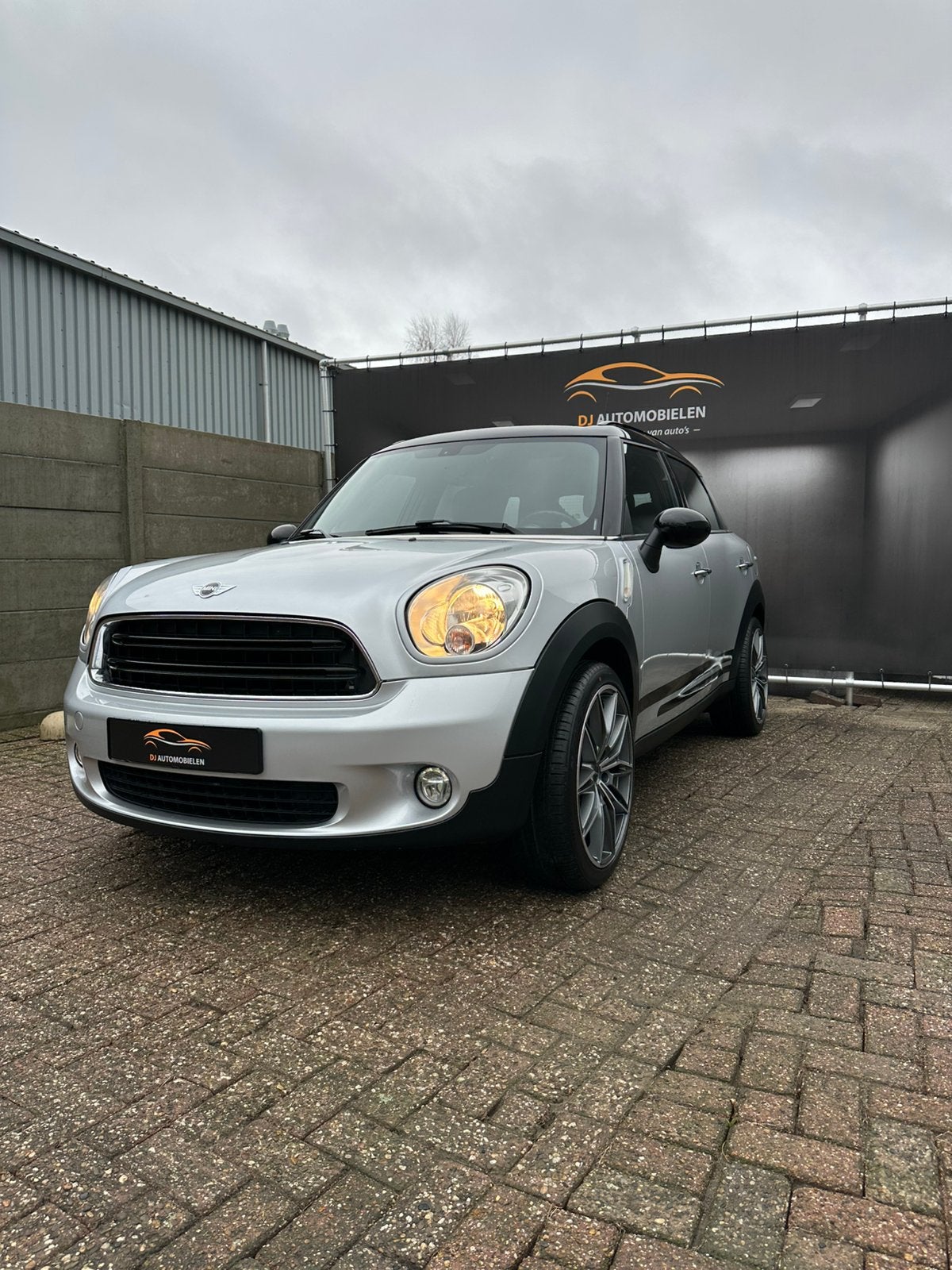 Mini Countryman 2016 john works uitvoering, Auto's, Mini, Voorwielaandrijving, Stof, Zwart, Bedrijf