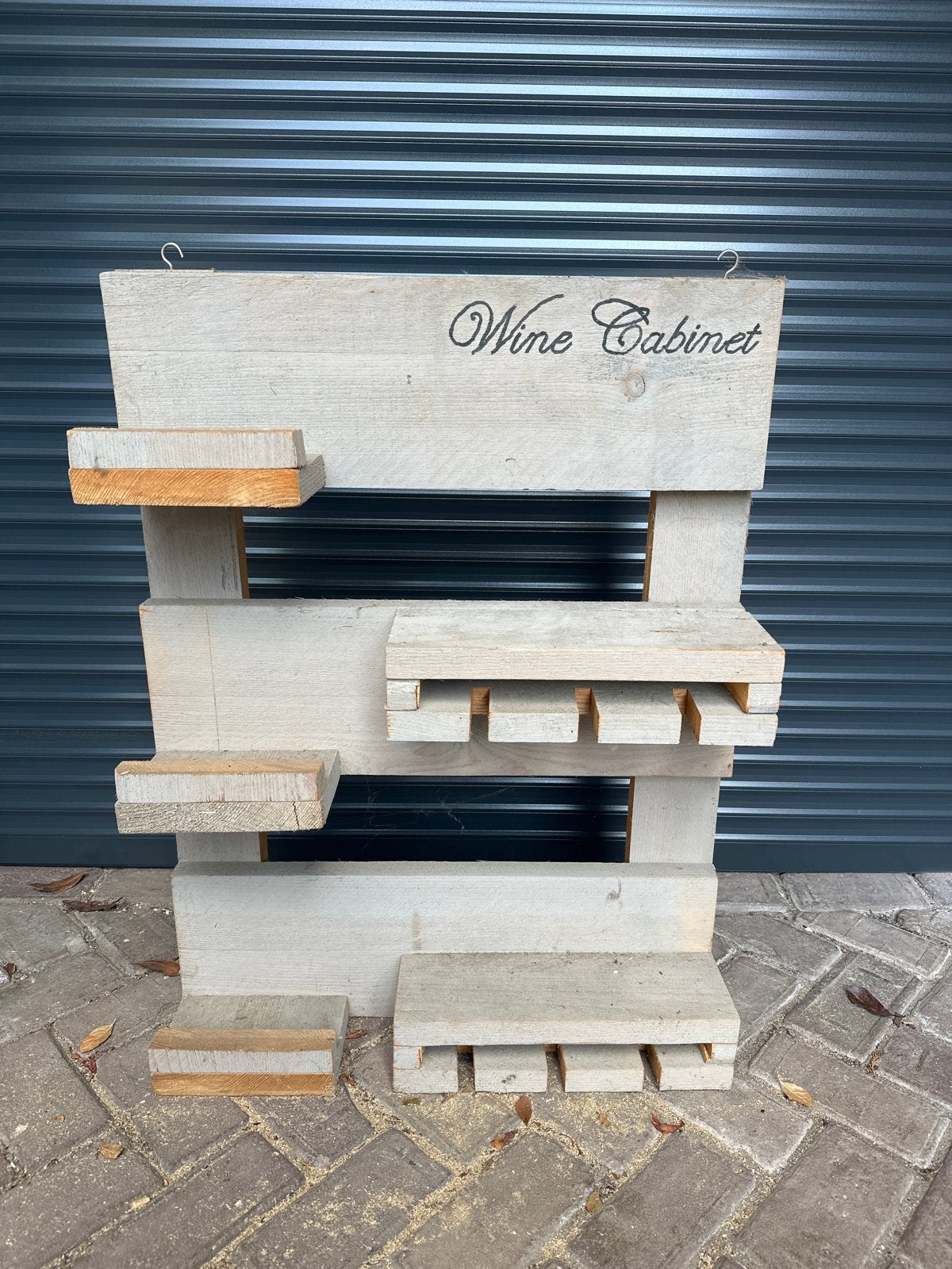 Wijnrek van hout - 'Wine Cabinet', Ophalen, 50 – 75, Gebruikt, 5 tot 15 flessen
