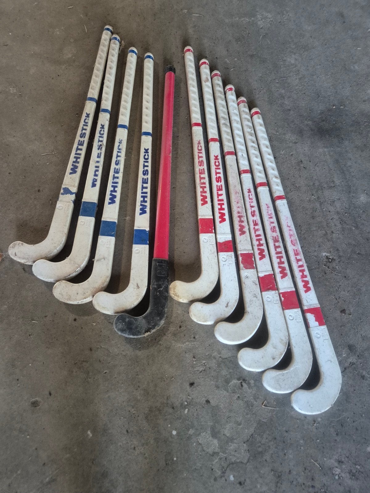 Partij gebruikte hockeysticks (White Stick Curver), Ophalen of Verzenden