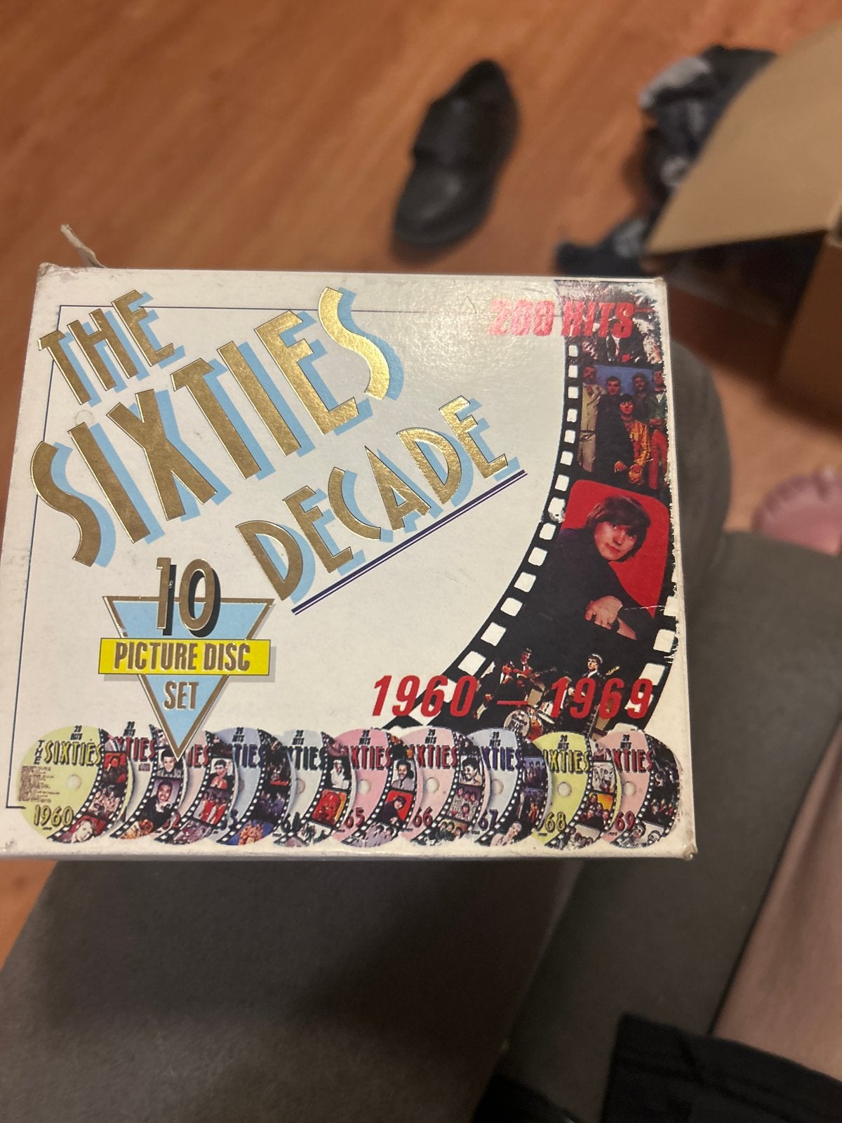 The Sixties Decade - 10 Picture Disc Set (1960-1969), Ophalen of Verzenden, Gebruikt, Pop, Boxset