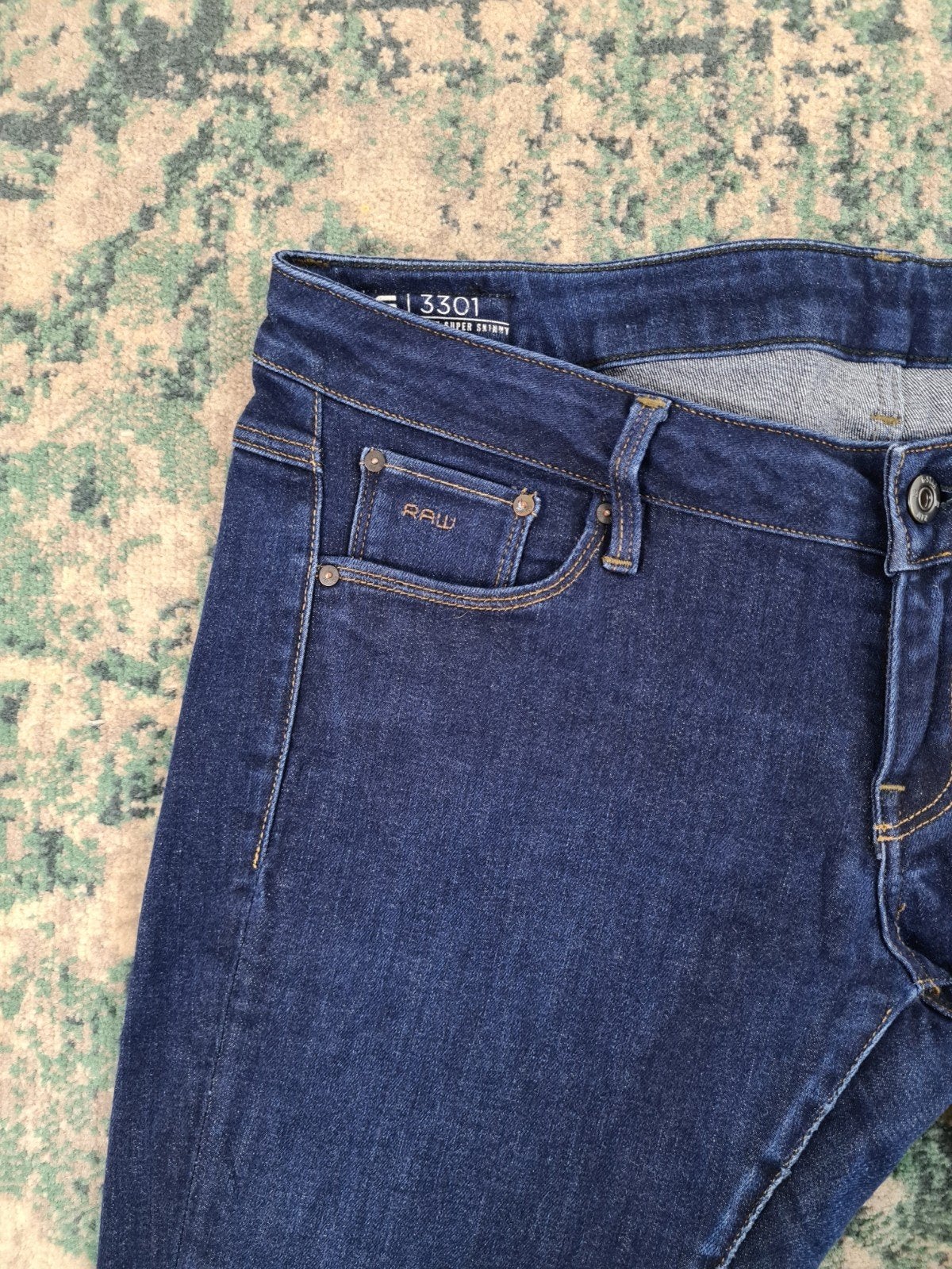 G-star midge straight W31 L28 Dames Tulsi3128 Blauw Low-rise, Blauw, Ophalen of Verzenden, W30 - W32 (confectie 38/40), G-STAR RAW