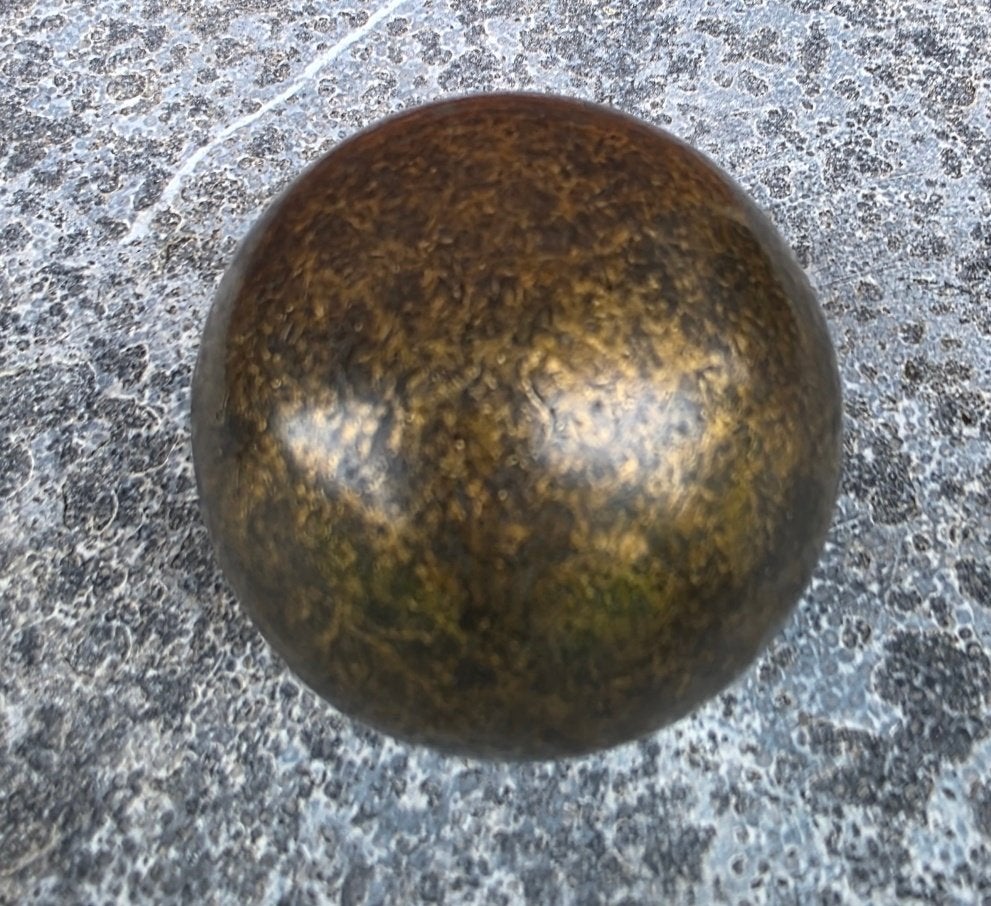 RONDE MINI URN / BRONS, Nieuw, Info@huisentuindecoratiemarie.nl, Huis en tuin decoratie marie, Peize