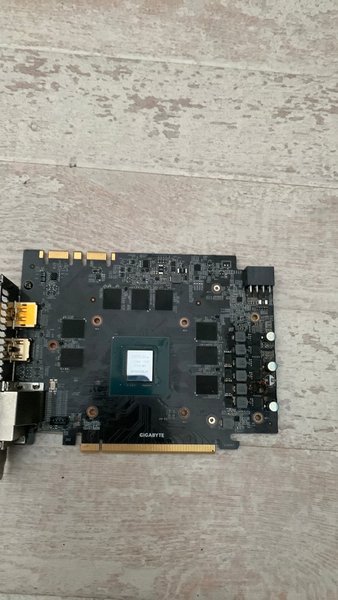 Gigabyte GTX 1070 defect voor goudrecycling/parts, Computers en Software, Videokaarten, Ophalen, PCI-Express 3, HDMI, GDDR5