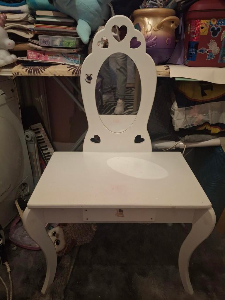 Meisjes kaptafel., Ophalen, 50 tot 100 cm, Zo goed als nieuw, Minder dan 100 cm