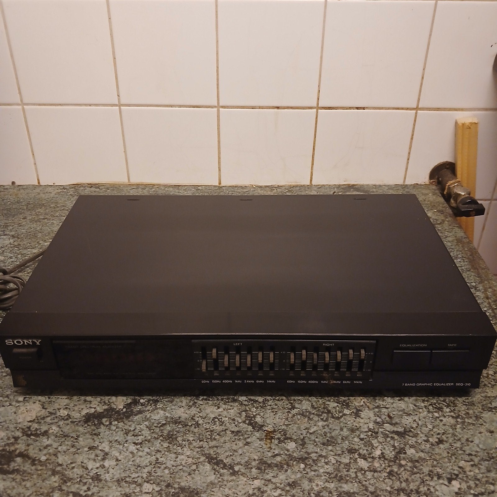 Sony SEQ-310 Grafic Equalizer - Vintage Audio, Audio, Tv en Foto, Ophalen of Verzenden, Sony