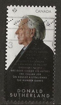 Canada 139, Sutherland voor vanderzon, Verzenden, Gestempeld, Noord-Amerika