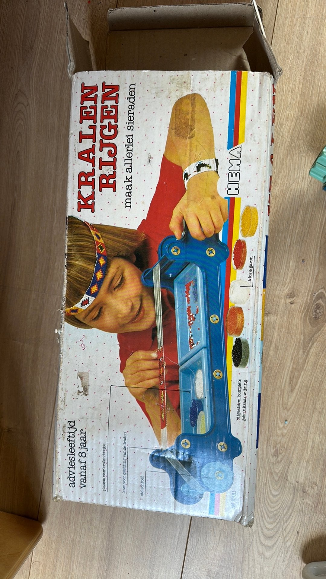 Armbandjes weven van kralen, Hobby en Vrije tijd, Ophalen of Verzenden, Gebruikt, Kraal