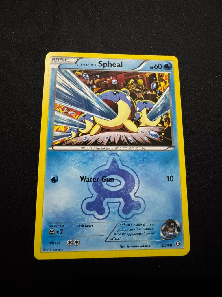 Team Aqua's Spheal (DCR 3), Ophalen of Verzenden, Zo goed als nieuw