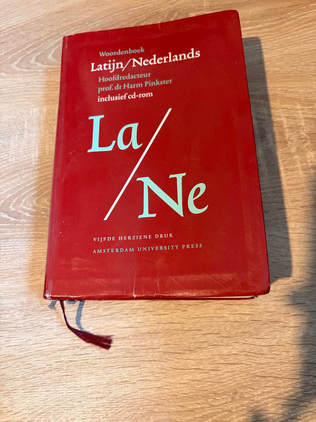 Woordenboek Latijn/Nederlands - Harm Pinkster (incl. cd-rom), Ophalen of Verzenden, Gelezen, Overige uitgevers, Nederlands