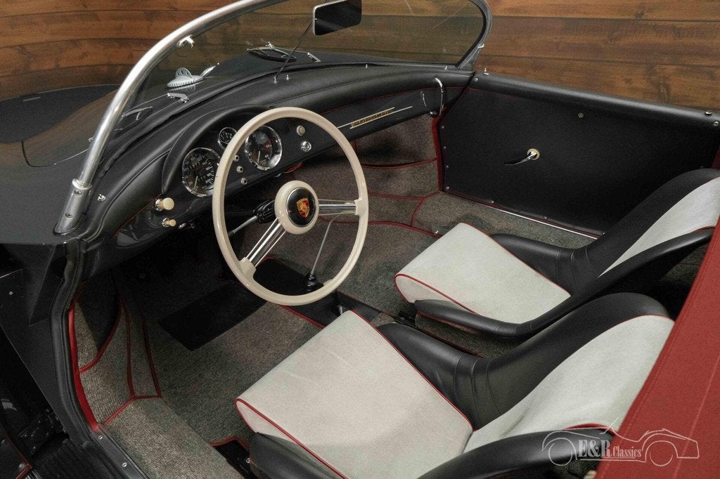 Porsche 356 Pre-A Speedster | 1955, Auto's, Achterwielaandrijving, Cabriolet, Leder en Stof, Bedrijf