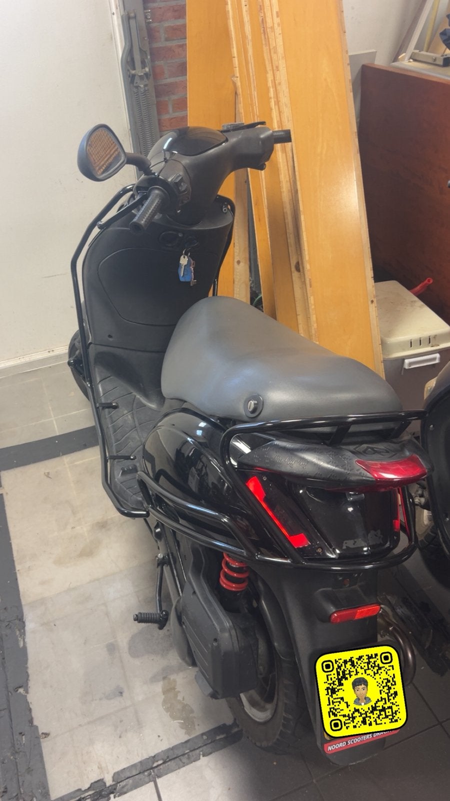 zip 70cc sp vork, Fietsen en Brommers, Scooters | Piaggio, Zo goed als nieuw, Zip, Tweetakt, Ophalen
