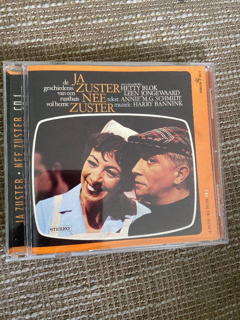 Ja Zuster, Nee Zuster CD1 - Hetty Blok, Leen Jongewaard, Cd's en Dvd's, Inclusief boekje, Overige genres, Ophalen of Verzenden