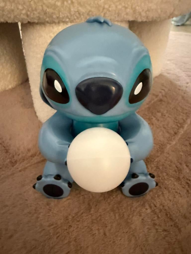 Stitch Disney lamp / nachtlamp gadget, Ophalen of Verzenden, Overige figuren, Zo goed als nieuw, Beeldje of Figuurtje