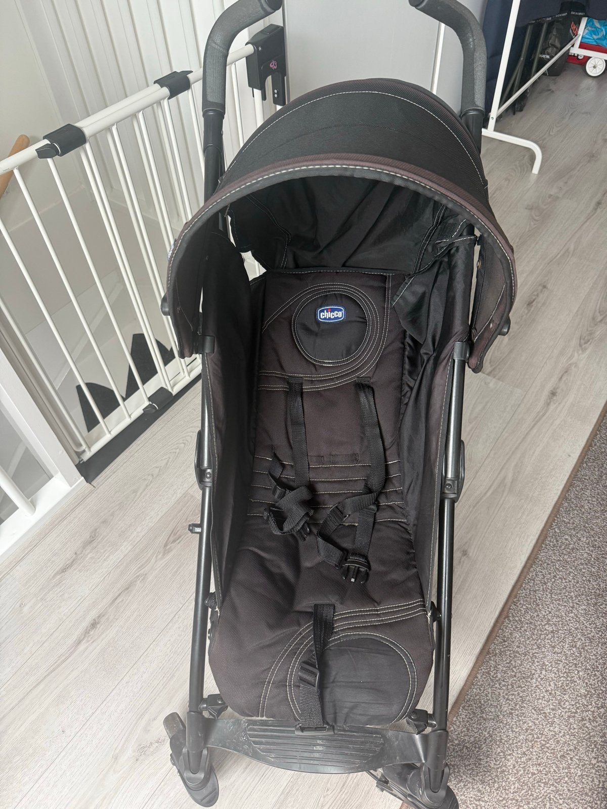 Chicco Lite Way buggy met winter trappelzak, Ophalen, Gebruikt, Kinderwagen, Overige merken
