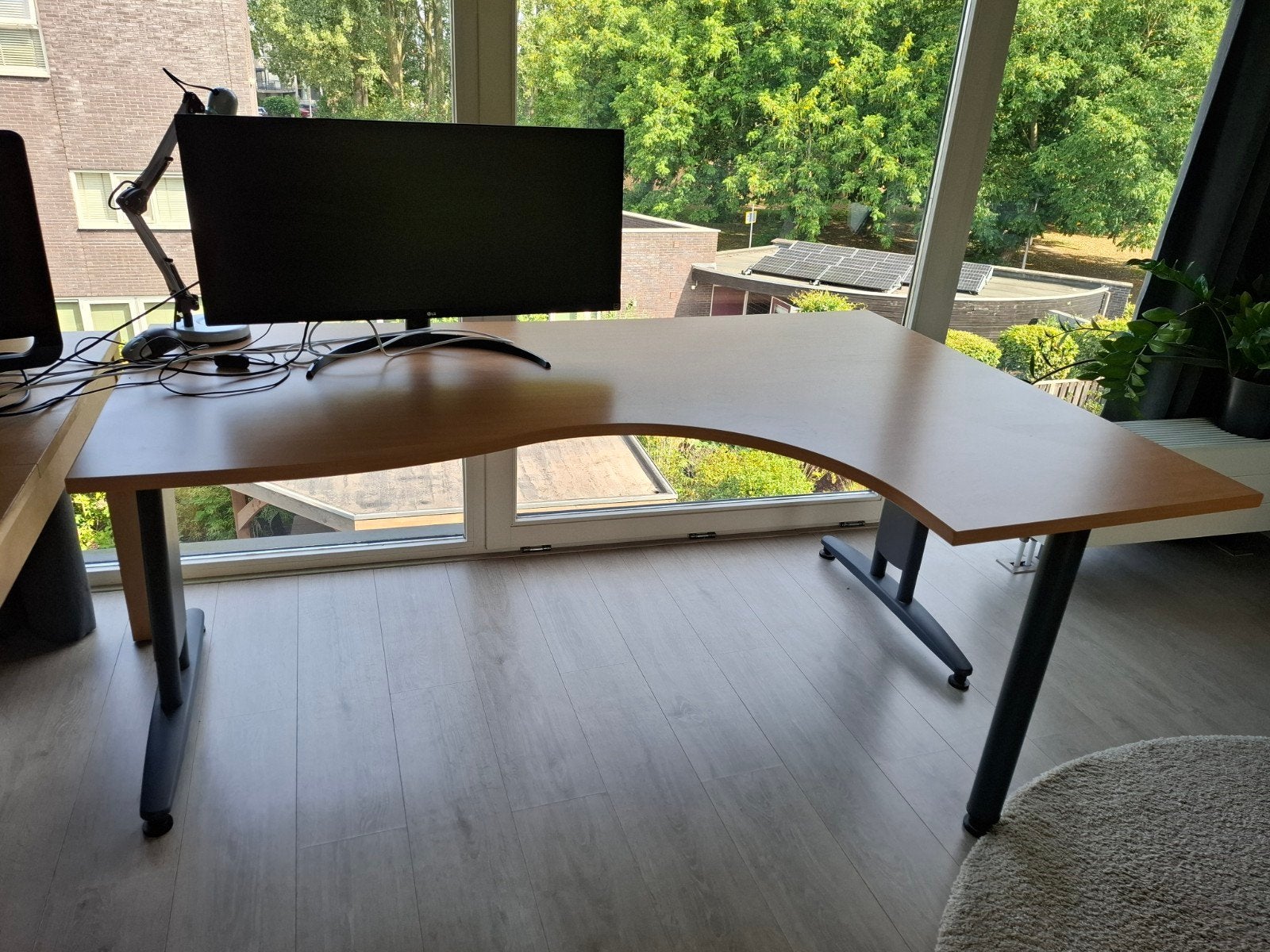 hoekbureau, Ophalen, Gebruikt, 120 cm, 180 cm