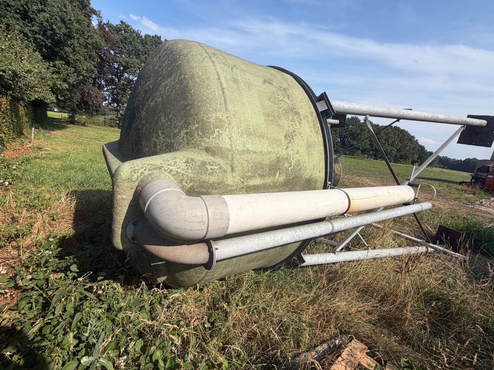 Gratis gebruikte kunstmest / voersilo - 8 kuub opslag, Ophalen of Verzenden, Akkerbouw, Stalinrichting