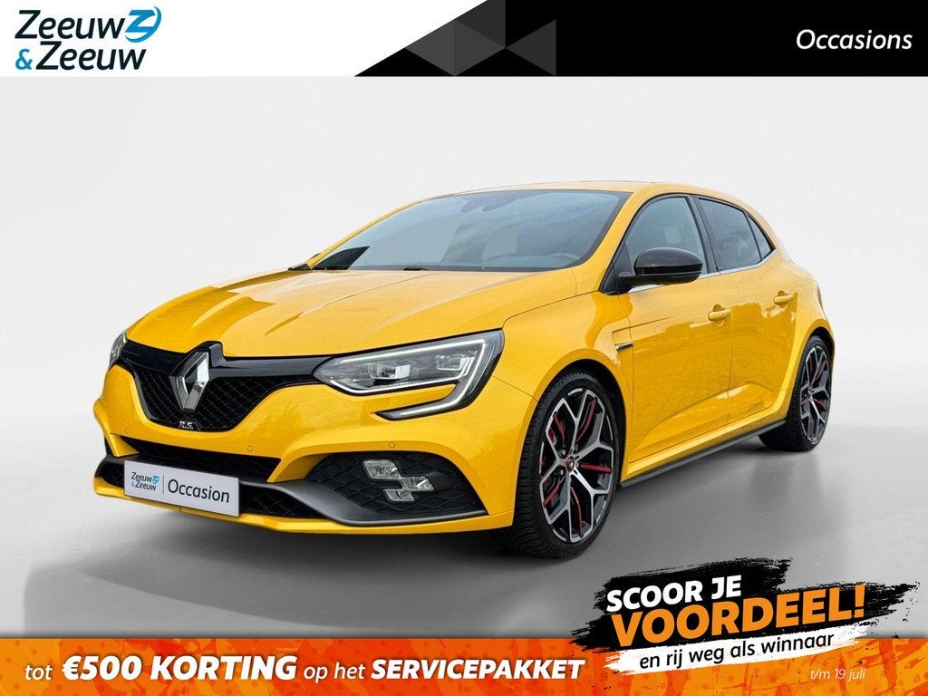 Renault Mégane 300PK TCe RS Trophy Automaat | Recaro Sports, Auto's, Renault, 12 maanden, Gebruikt, 4 cilinders, Alcantara