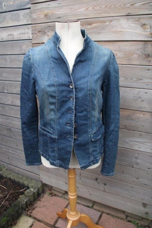 Spijkerjasje blauw Purdey mt 42 Vaste prijs, Blauw, Maat 42/44 (L), Ophalen of Verzenden, Zo goed als nieuw