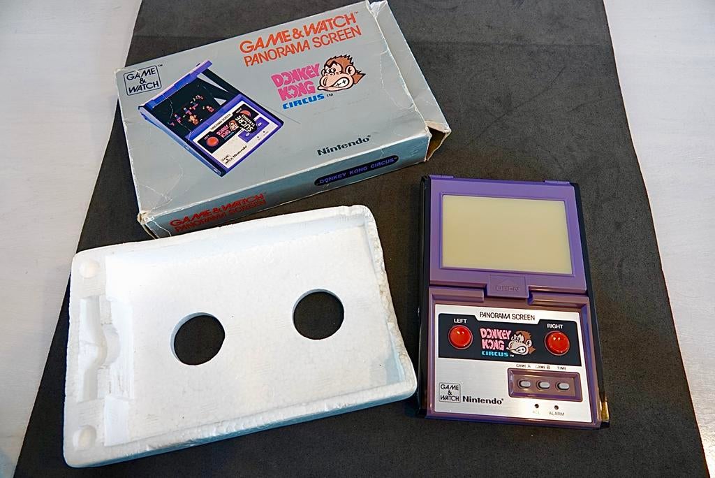 Nintendo Game&Watch Donkey Kong Circus Panorama Screen 1984, Ophalen, Zo goed als nieuw, Overige modellen