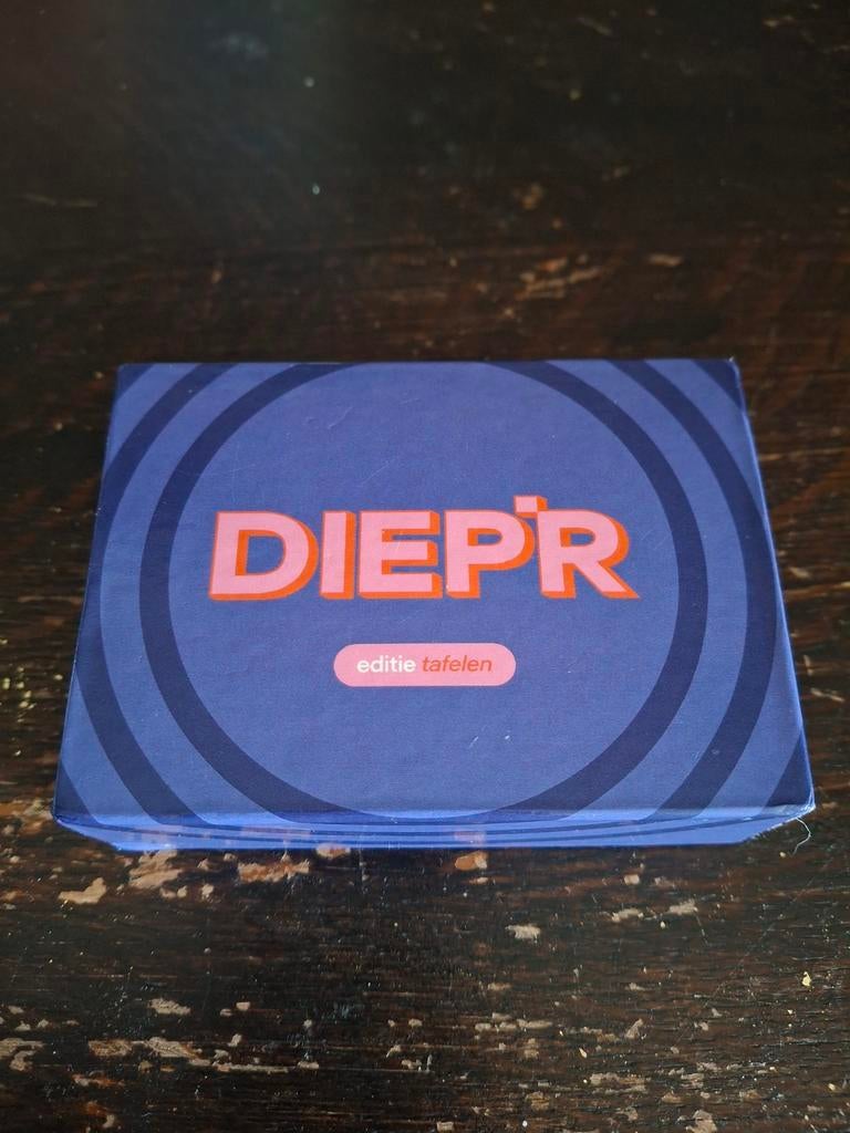 DIEP'R Ed Elise Boers. GEEN VERZENDING!, Vijf spelers of meer, Ophalen, Zo goed als nieuw, DIEP'R