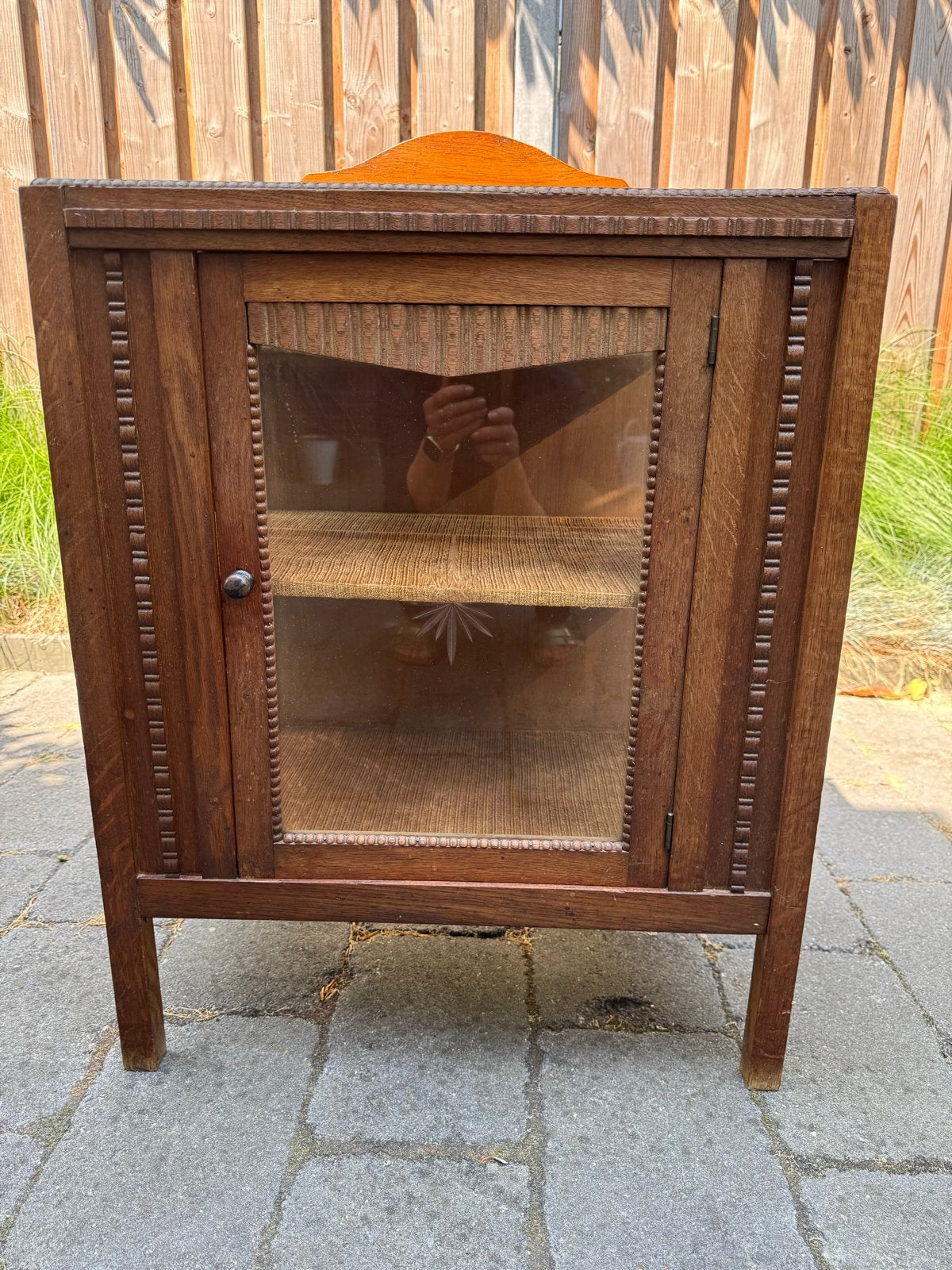 Brocante Theekastje, Ophalen
