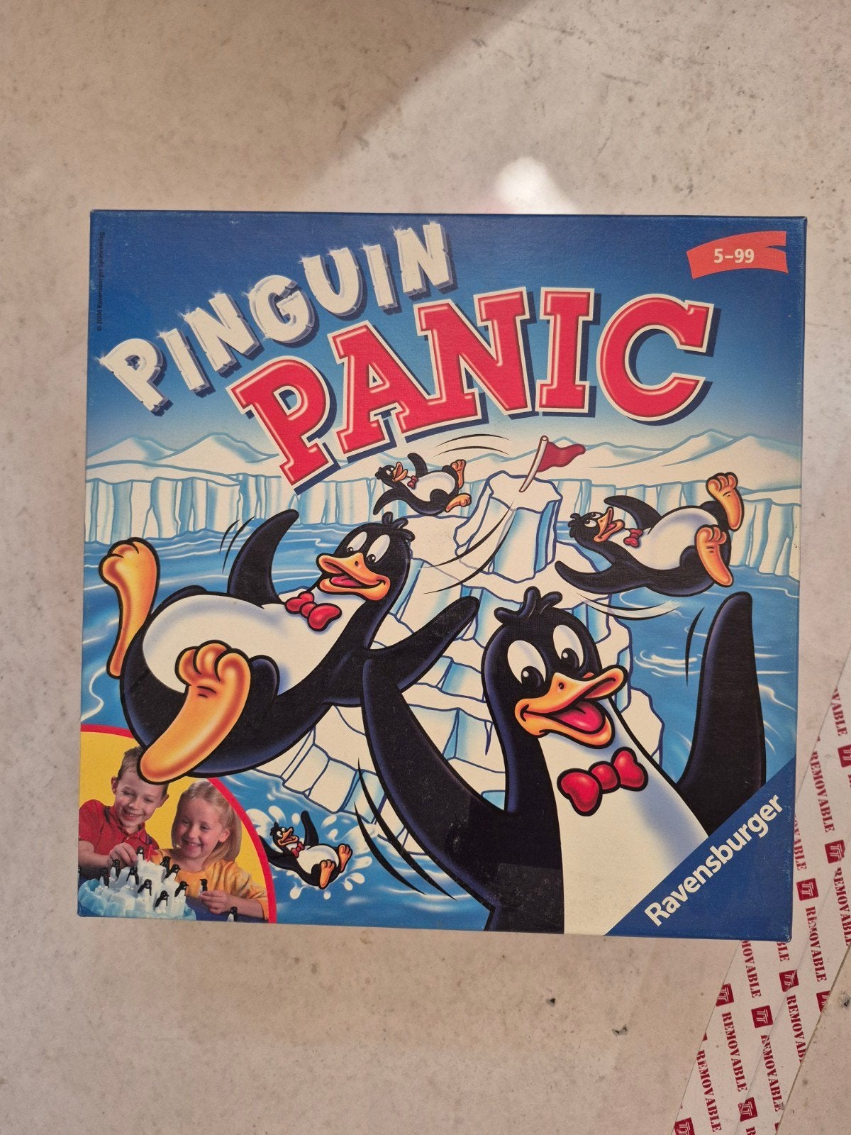 Pinguin Panic - Ravensburger bordspel, Vijf spelers of meer, Ophalen of Verzenden, Gebruikt, Ravensburger