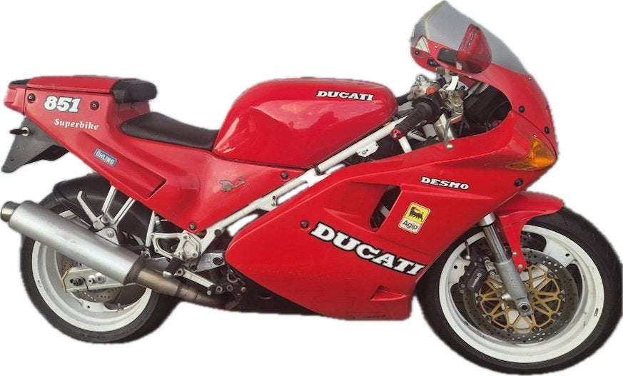Ducati 851 888 gezocht defect, Ophalen, Gebruikt